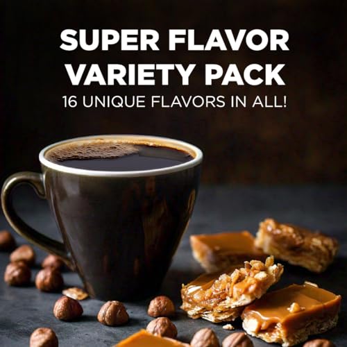 MAUD'S Super Flavored Coffee Pods Variety Pack, Perfect for Coffee Lovers, Ideal for Office and Home Use, Rich Medium R